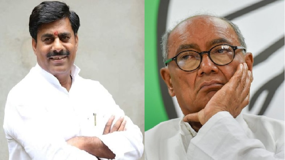 BJP विधायक ने कसा दिग्विजय सिंह पर 