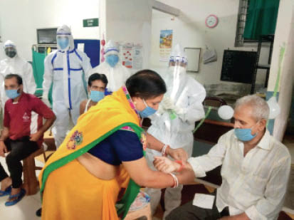 अस्पताल से मरीज डिस्चार्ज हुए तो रा