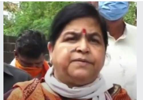 उषा ठाकुर बाेलीं- जिन्हें काेराेना 