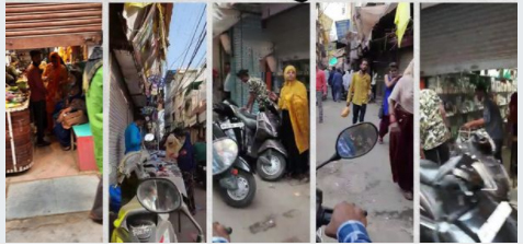 पुराने भोपाल में दुकानों तक दलाल पह