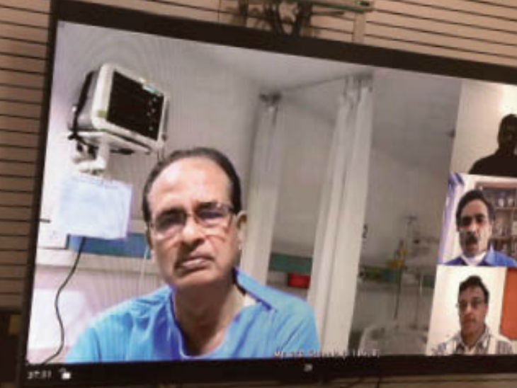 मुख्यमंत्री शिवराज की कोरोना रिपाेर