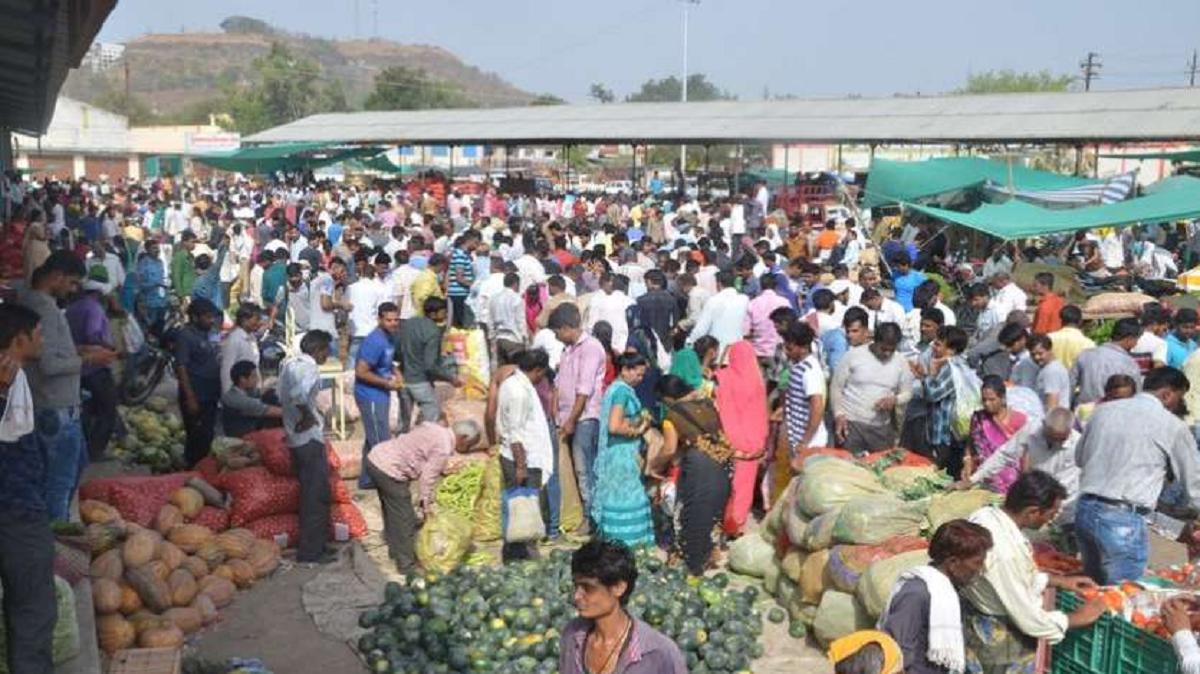 इंदौर मंडी 4 दिन के लिए बंद, कोरोना