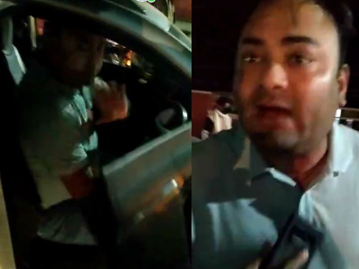 भोपाल में चेकिंग के दौरान कारोबारी 