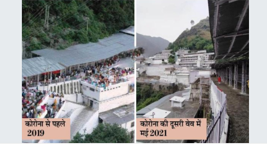 हर साल औसतन 80 लाख श्रद्धालु आते थे