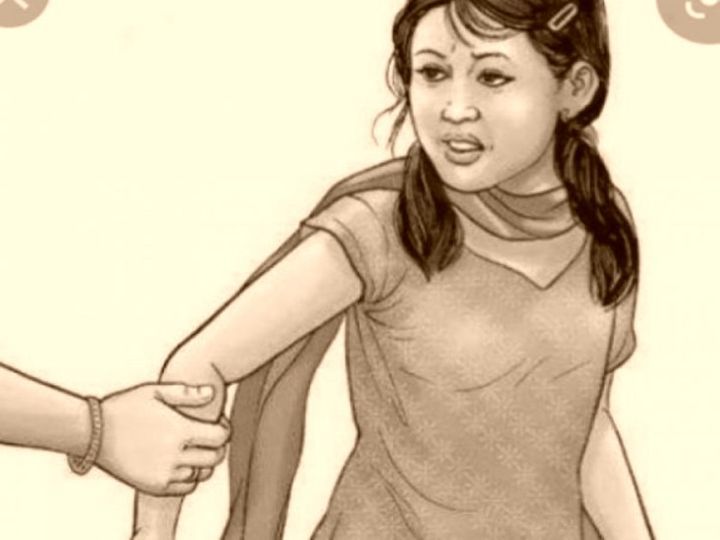 देर रात घर में घुसकर युवक ने युवती 