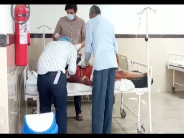 आंधी में गिरे बबूल के पेड़ को लेकर ह