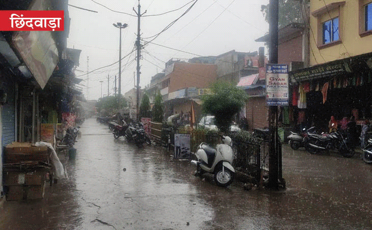 शाम को 30 किमी की रफ्तार से चली तेज
