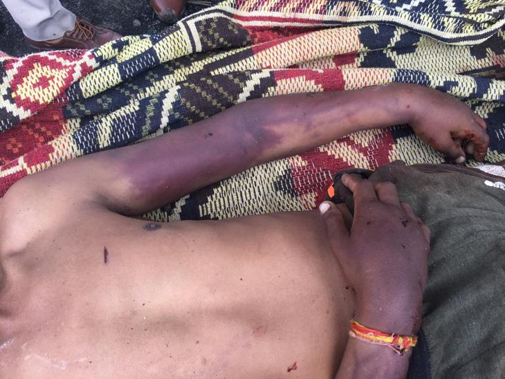 बदमाशों ने किसान की पीटकर हत्या की,