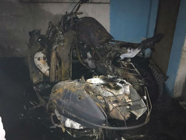 ग्वालियर में सिरफिरे बदमाशों ने घर 