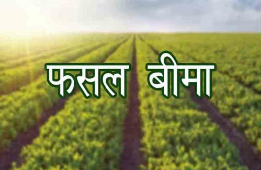 सोयाबीन फसल बीमा की क्षतिपूर्ति की 