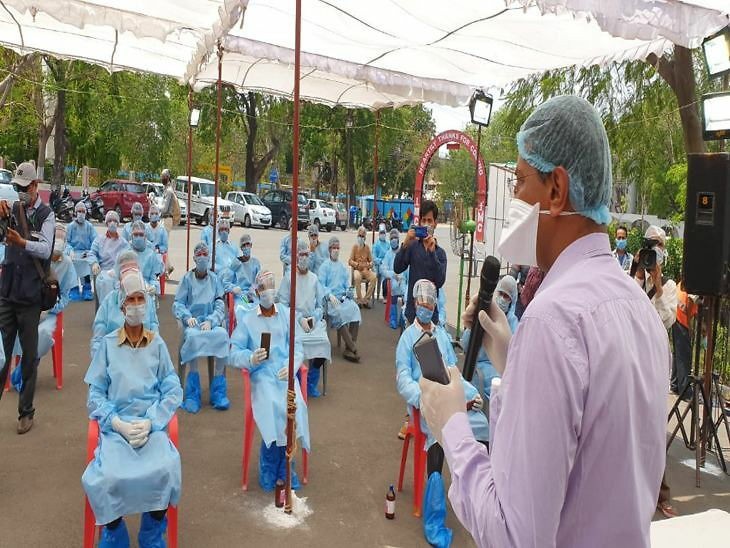 इंदौर में संक्रमितों का आंकड़ा 878 त