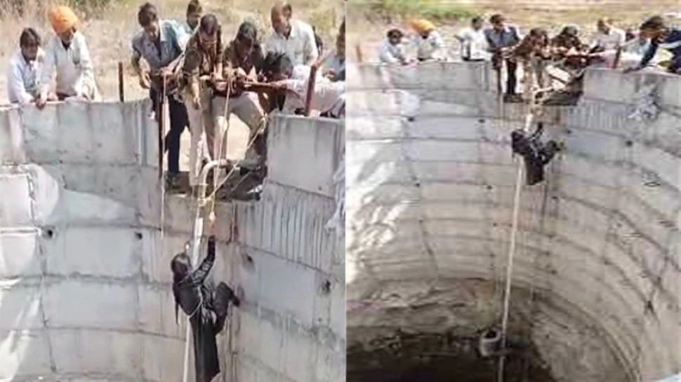 सेल्फी लेते समय 50 फीट गहरे कुएं मे