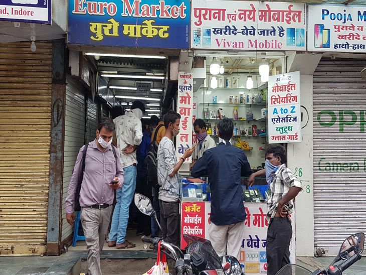 इंदौर में कोरोनावायरस से संक्रमित म