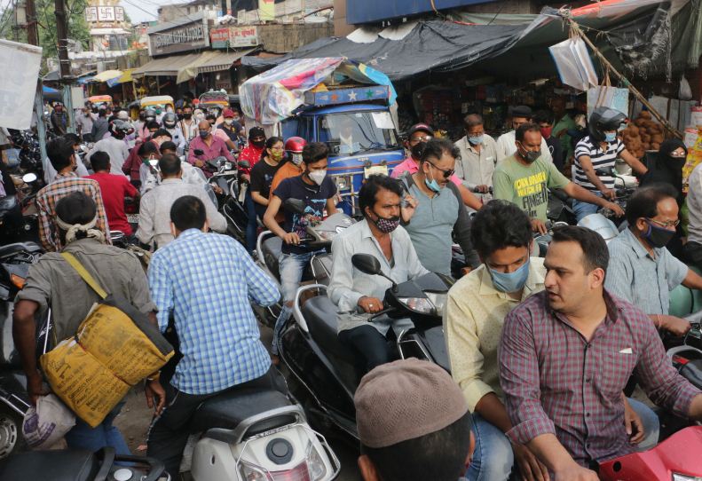 भोपाल में रिकॉर्ड 217 नए कोरोना संक