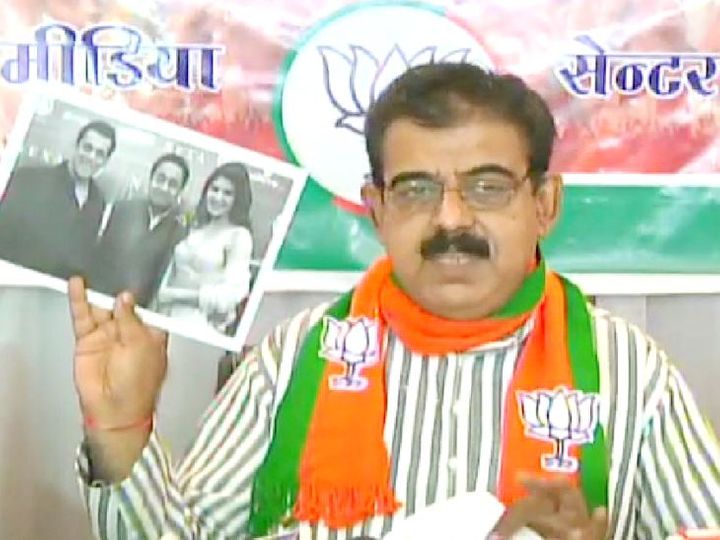 सांसद ने अभिनेत्री के साथ कमलनाथ की