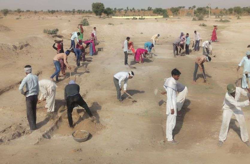 मनरेगा में काम करवाने के लिए सूची त