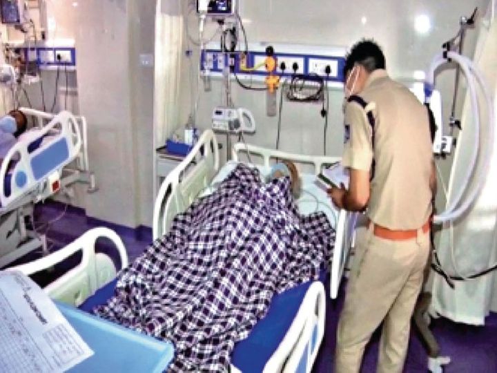 वृद्धा को गाय ने मारा, सींग से उछाल