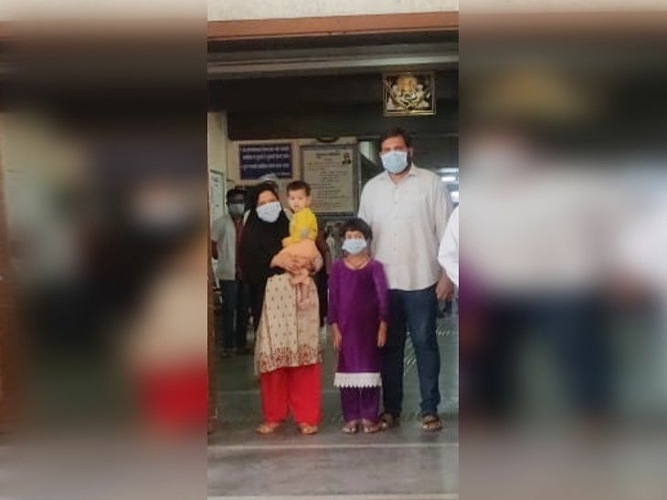4 लोगों के एक परिवार ने कोरोना को ए