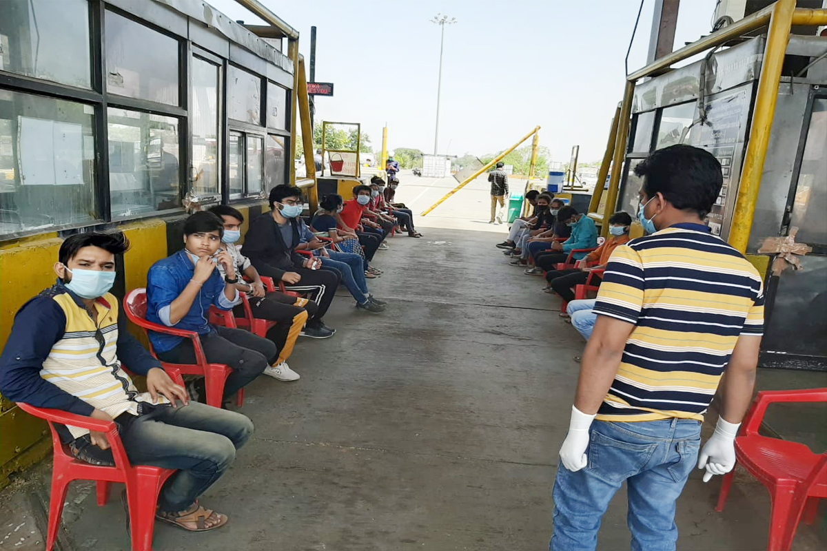 कोटा से रतलाम पहुँचे बच्चे, सकुशल घ
