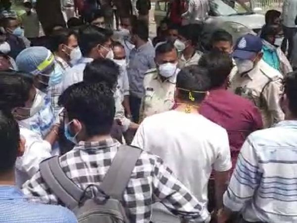 उज्जैन के निजी अस्पताल में कोरोना स