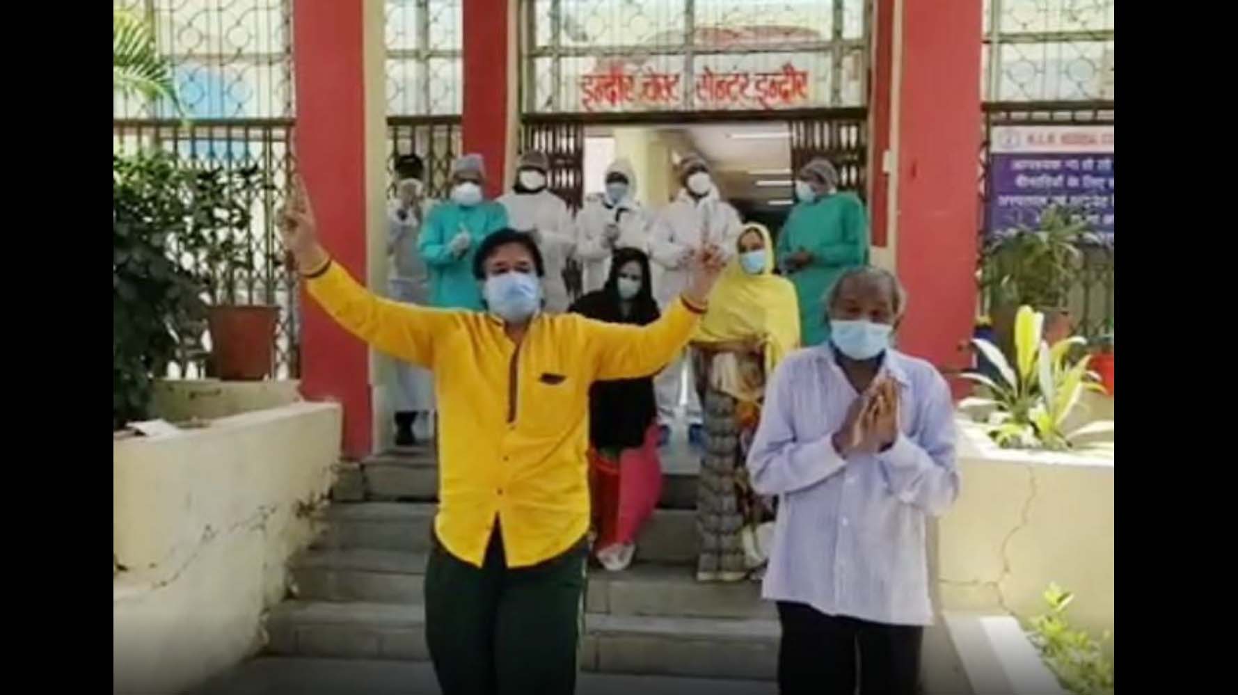 इंदौर में 16 लाेग और स्वस्थ होकर अस