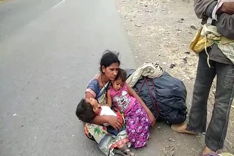लॉक डाउन में मध्य प्रदेश के मजदूर क