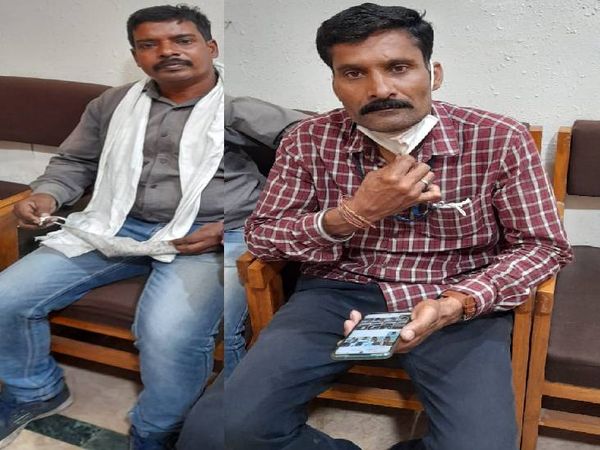 दो जालसाजों को दुकानदारों ने दबोच क