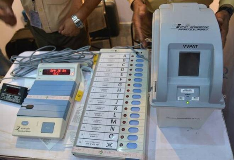 विधानसभा उप चुनाव में M-3 EVM मशीनो