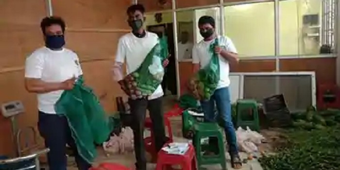 इंदौर में 150 रुपये में सब्जी का पै