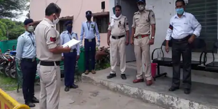 भोपाल में 1 चोर के कारण 4 पुलिस अधि