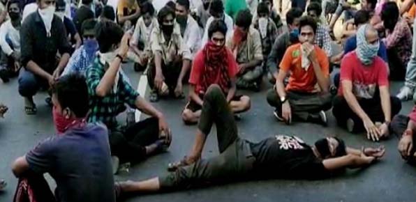 यूपी-बिहार के मजदूरों ने मप्र में न