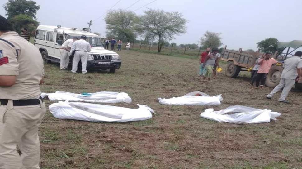 देवास में नरसंहार: एक ही परिवार से 
