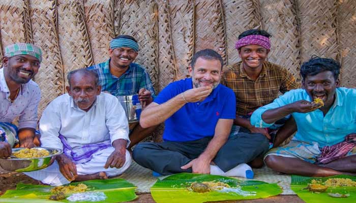 तमिलनाडु दौरे पर गए राहुल ने गांववा