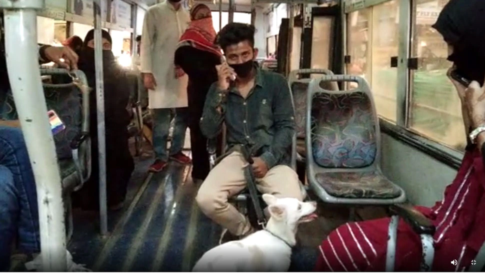 जनता कर्फ्यू में डॉगी को लेकर तफरी 