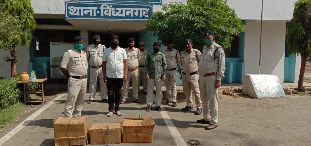 पुलिस की बड़ी कार्यवाही -लॉक डाउन का