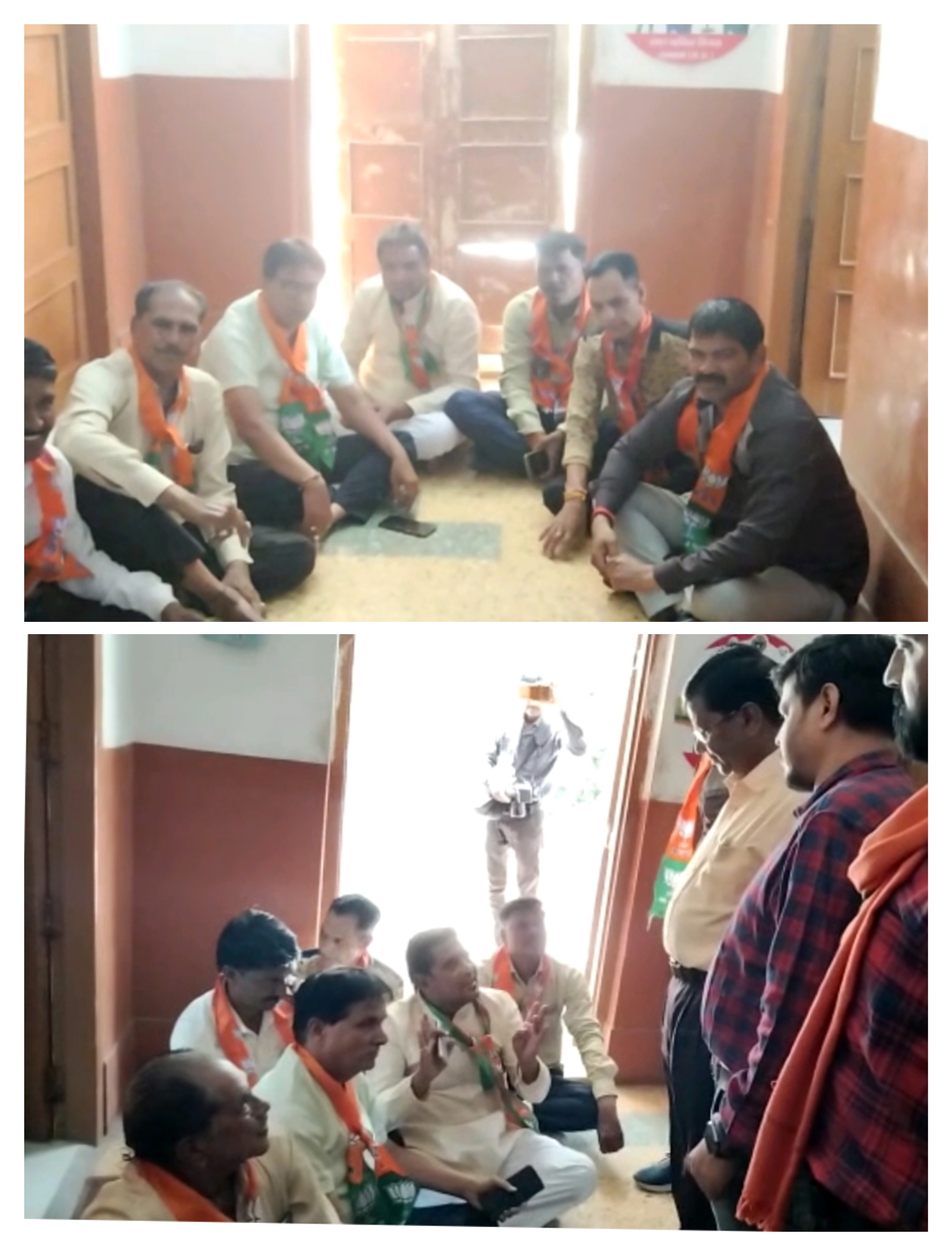 जन समस्या को लेकर कांग्रेस के बाद अ