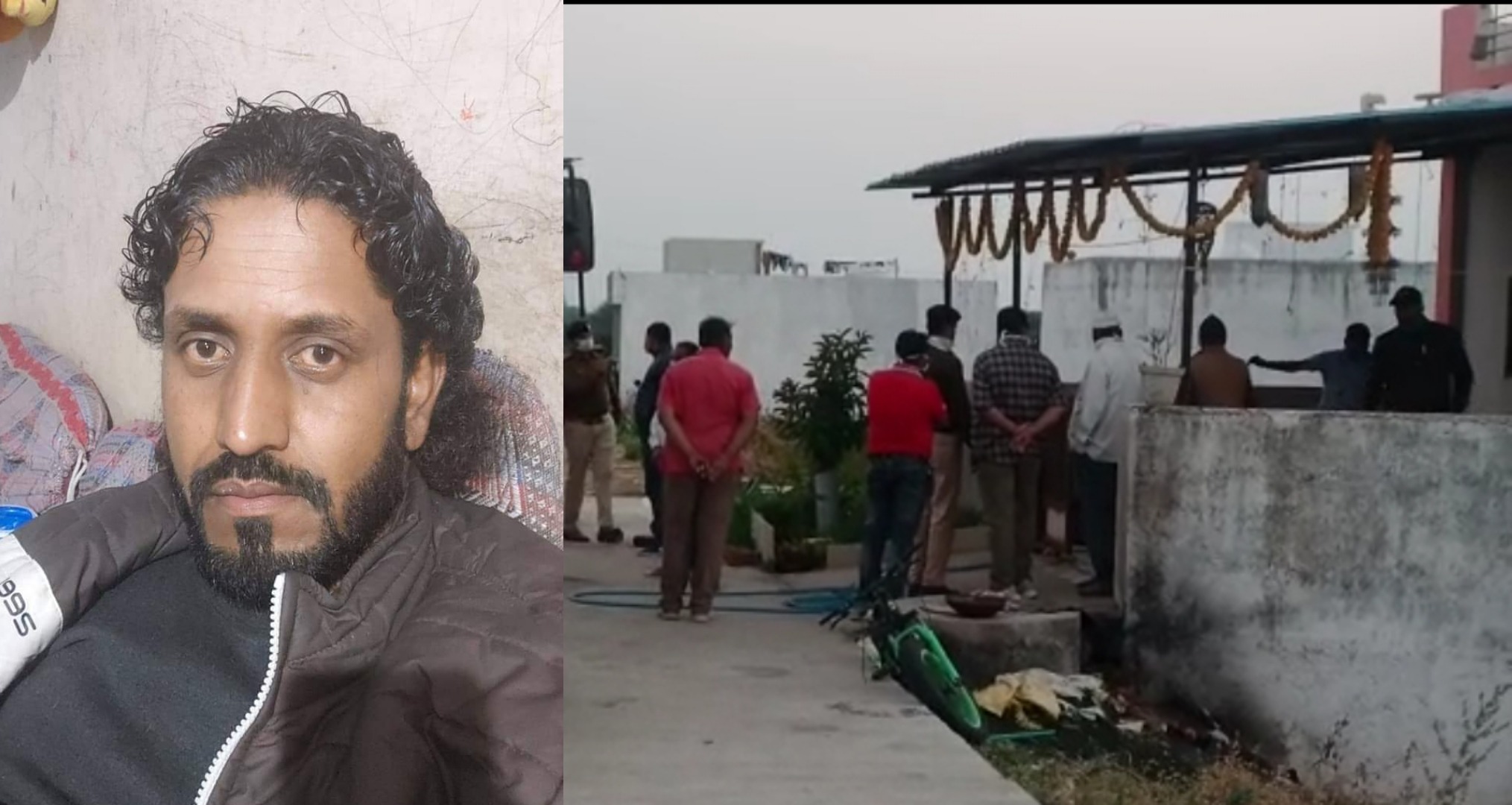 रेलकर्मी ने पत्नी और दो बच्चों की ह